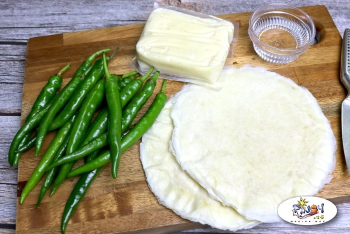 Ingredients of Dynamite Cheese Sticks