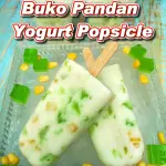 Buko Pandan Yogurt Popsicle