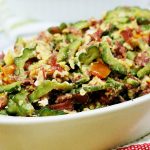 Ginisang Corned Beef with Ampalaya and Egg