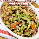 Corned Beef with Ampalaya Recipe