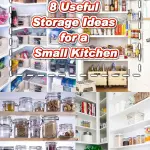 8 Useful Storage Ideas - Small Kitchen