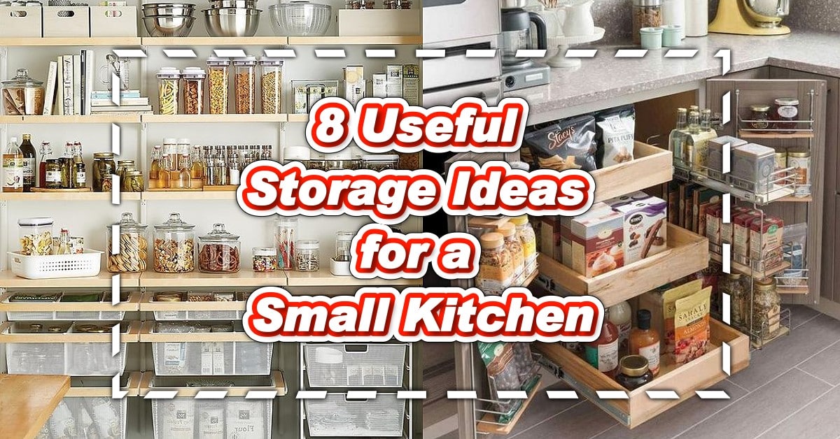 8 Useful Storage Ideas for a Small Kitchen - Pinoy Recipe at iba pa