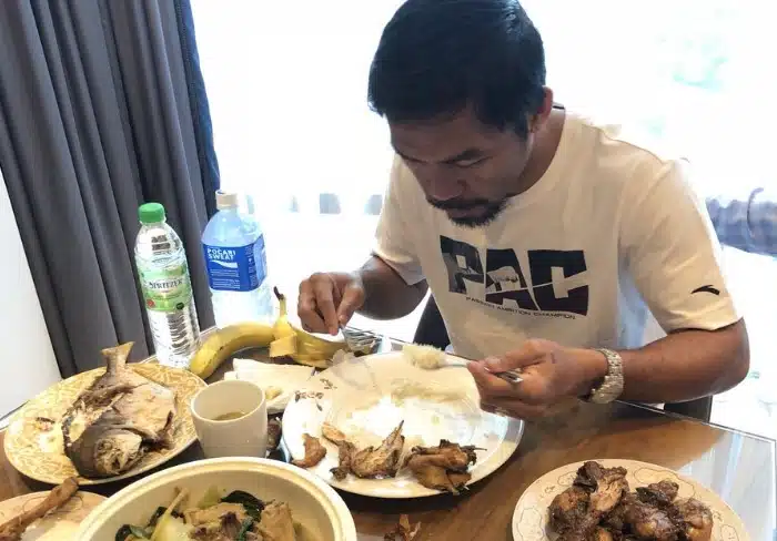 The Diet Of Manny Pacquiao