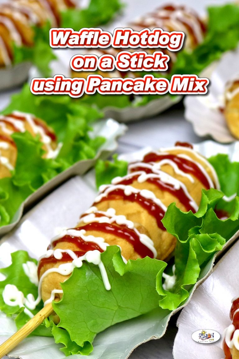Waffle Hotdog on a Stick using Pancake Mix Pinoy Recipe at iba pa