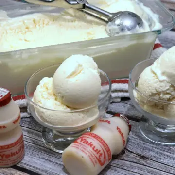 Yakult Ice Cream Recipe only 3 ingredients