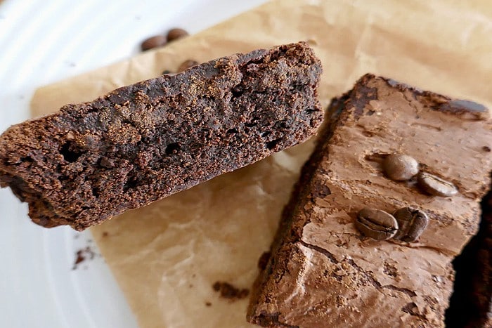 Coffee chocolate brownies
