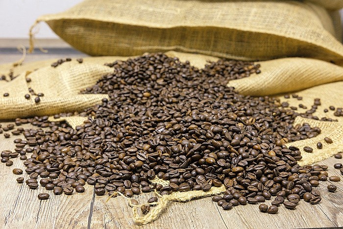 Bag of Roasted Coffee Beans