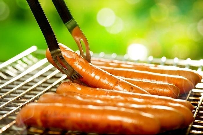 Grilled Hot Dogs