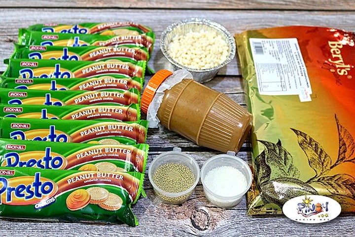 Ingredients of Chocolate Peanut Butter Balls