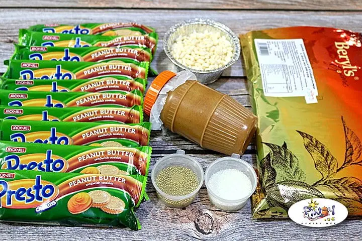 Ingredients of Chocolate Peanut Butter Balls