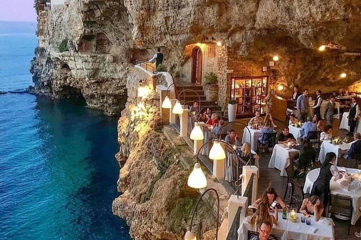Grotta Palazzese- Polignano a Mare, Italy