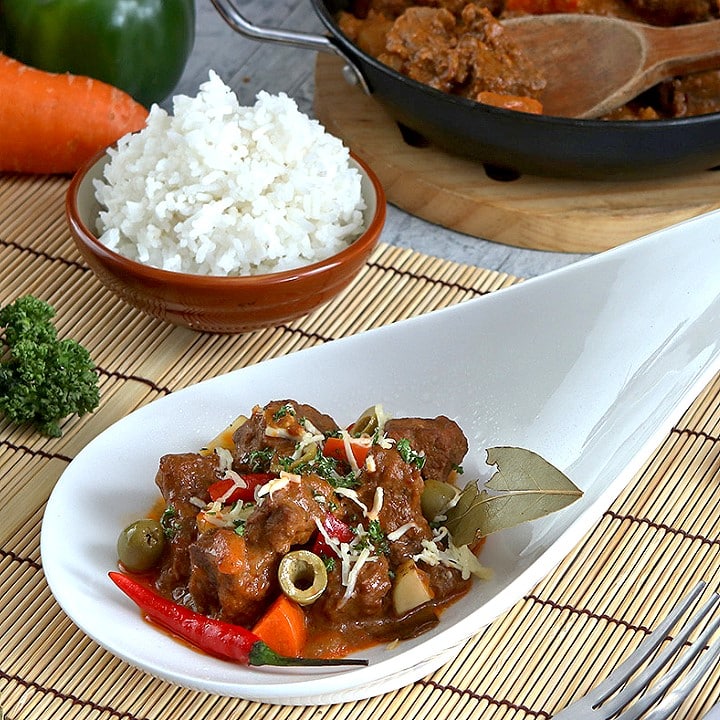 Beef Caldereta