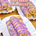Ube Cheese Turon Sticks