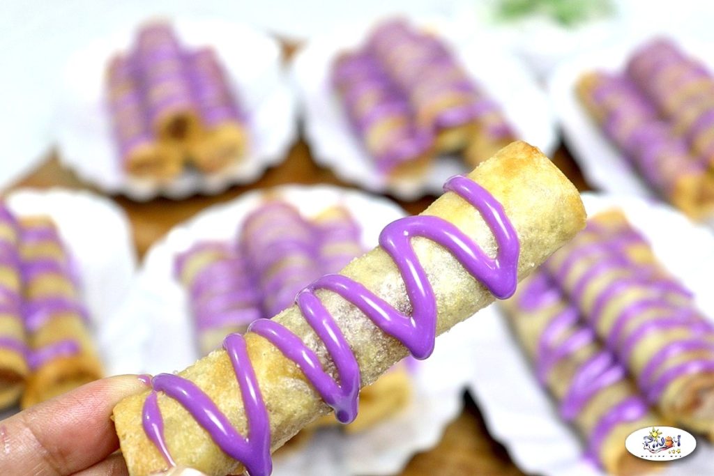 Ube Cheese Turon Sticks Recipe