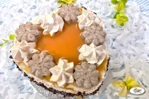 Heart Shaped Mocha Cake Recipe for Valentines