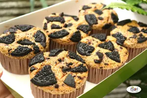 Mocha Mamon with Oreo