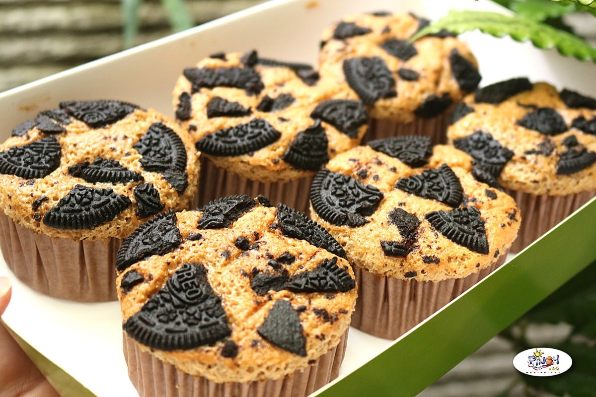 Mocha Mamon with Oreo