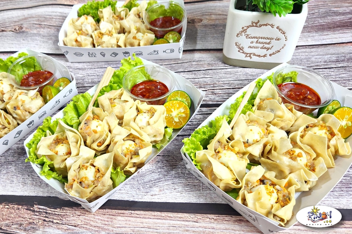 Pork Siomai with Egg