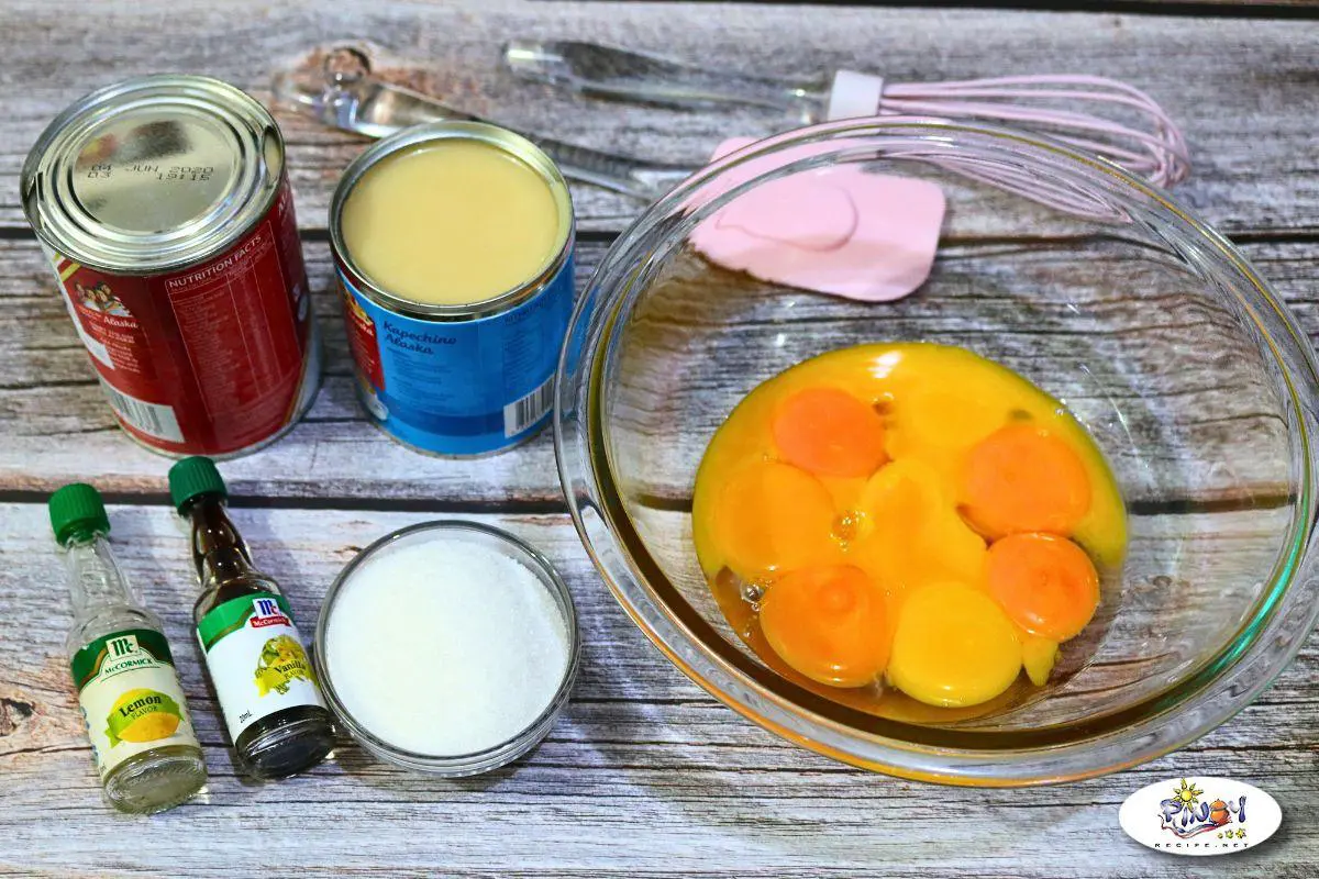 Leche Flan Ingredients