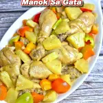 Creamy Pininyahang Manok with Gata