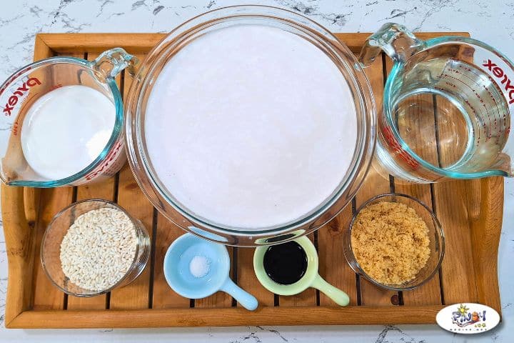 Ingredients of Binignit