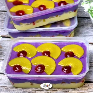 Ube Crema de Fruta Recipe Featured Image