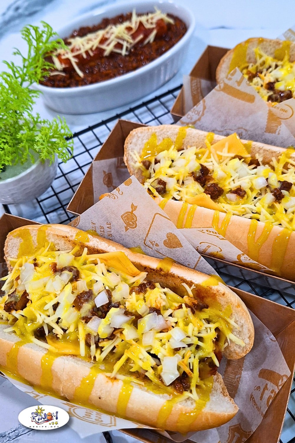 Chili Cheese Dogs Recipe