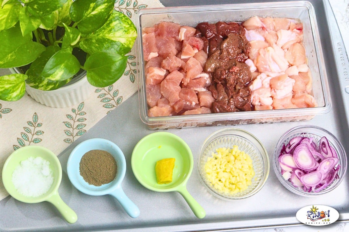 Meat Ingredients of Arroz Valenciana