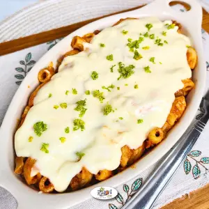 No Bake Macaroni - Featured Image