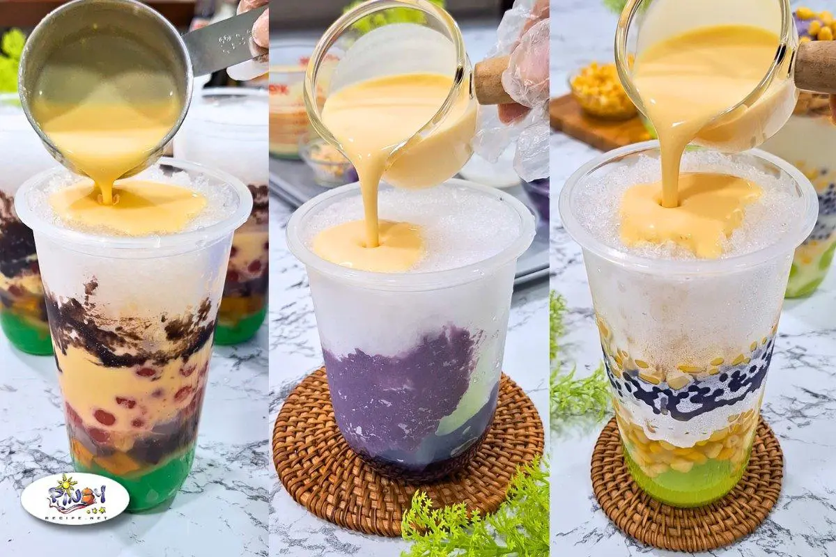 Custard Milk for Halo Halo and other Con Yelo Desserts
