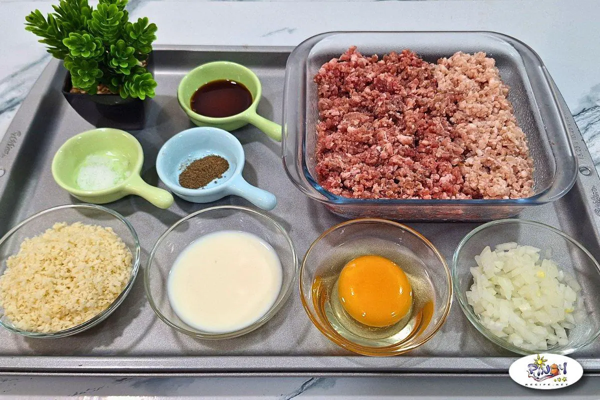Main Ingredients of Burger Patties