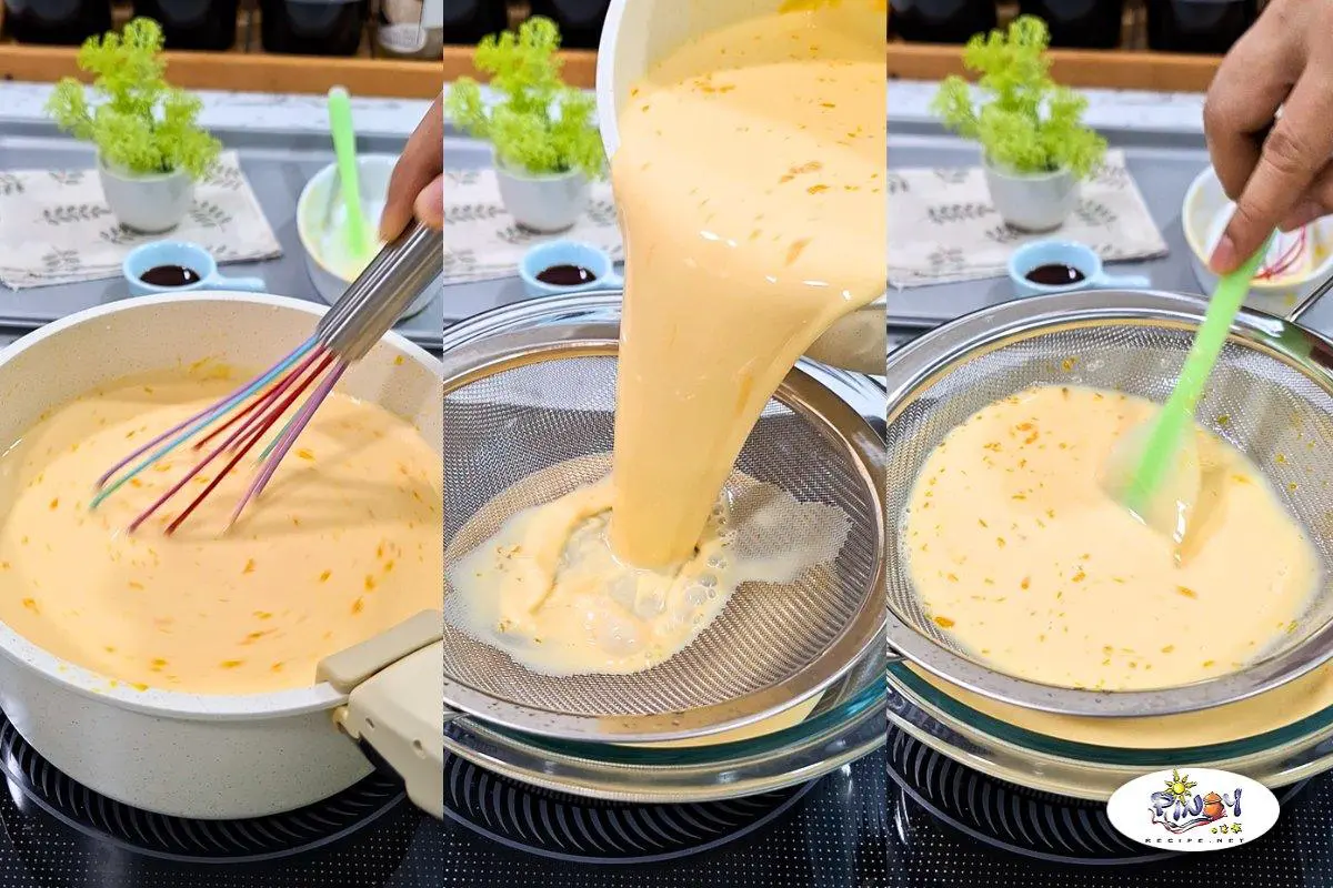 Removing Lumps of Custard Milk