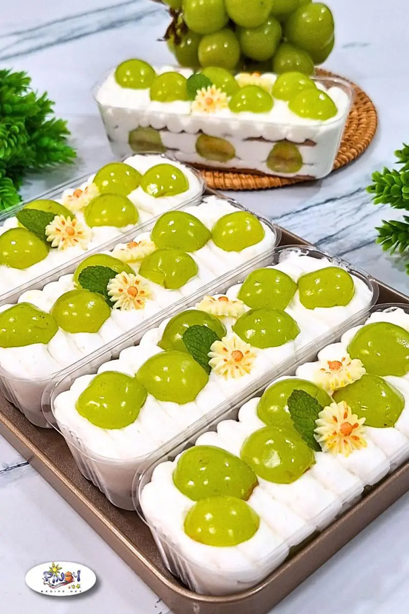 Shine Muscat Graham Float Recipe: A Refreshing No-Bake Dessert You’ll Love