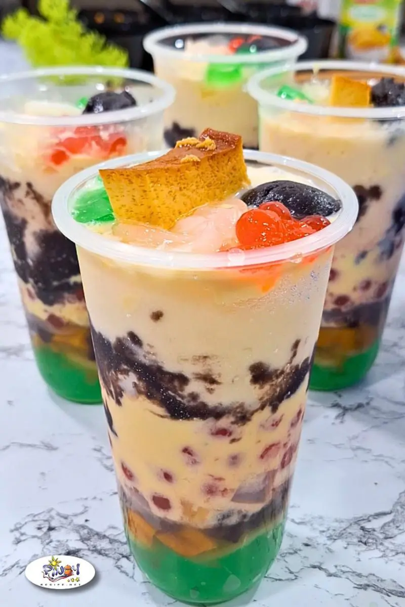 Try our Special Halo Halo Overload with Custard Milk Recipe