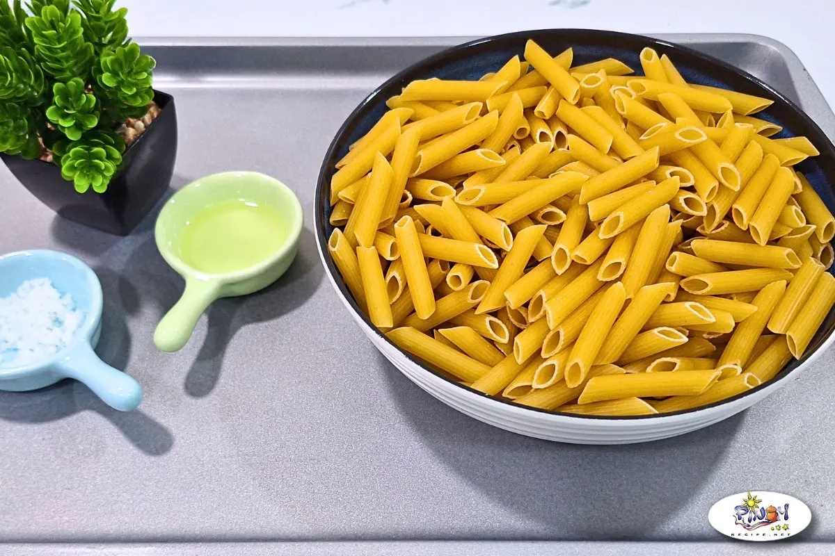 Ingredients for Cooking Penne Pasta