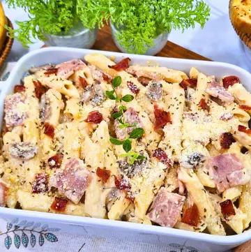 Quick Creamy Penne Carbonara Recipe Perfect for Dinner