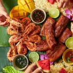 Kamayan during Boodle Fight - Pinterest