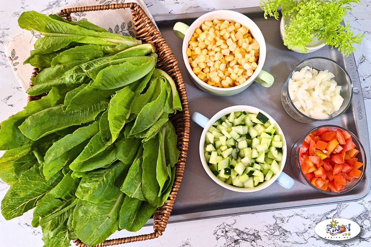 Nachos Salad Vegetable Ingredients