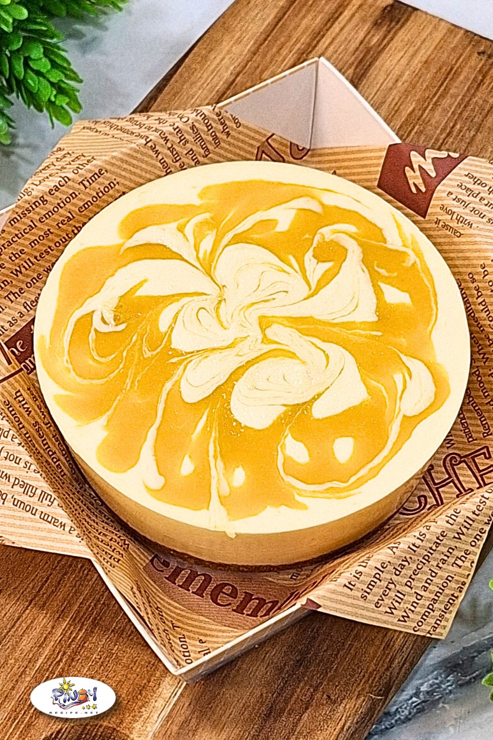 No Oven Needed! Try This Smooth & Creamy Mango Cheesecake!