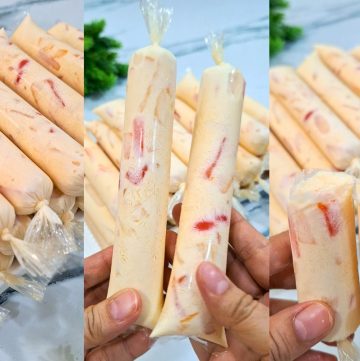 Fruit Salad Ice Candy Recipe That Is Creamy and Refreshing