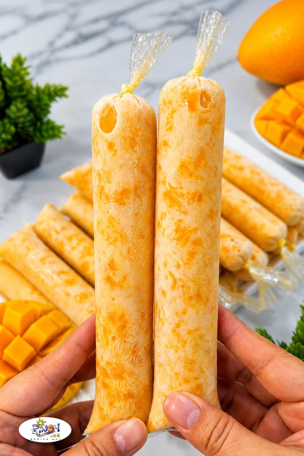 Creamy Mango Ice Candy