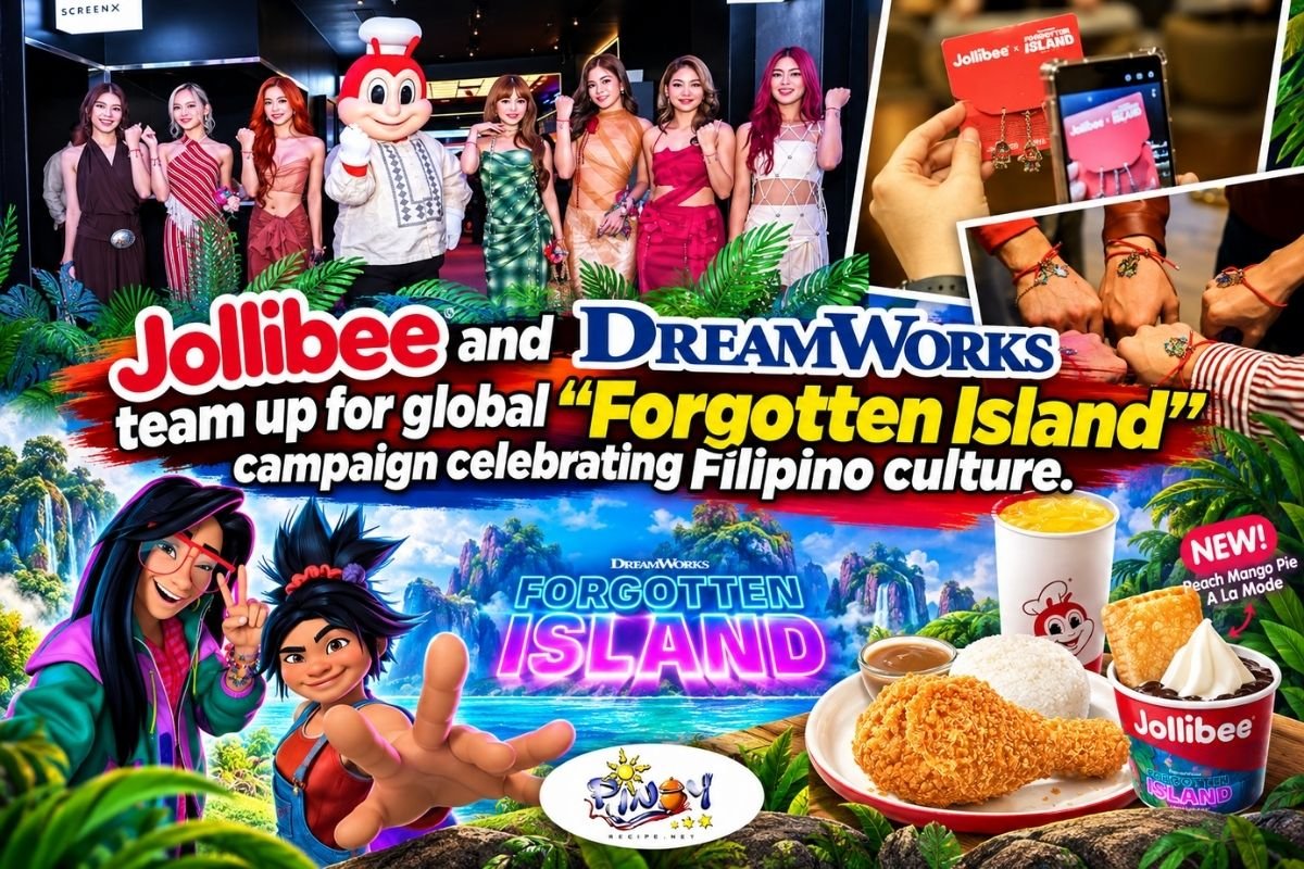 Jollibee and DreamWorks team up for global ‘Forgotten Island’ campaign